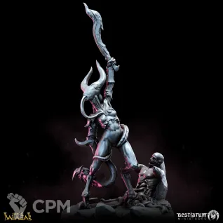 Описание картинки Daemonettes of Slaanesh от Daniilfedyakov по цене 870руб | Свободный Рынок Миниатюр - СРМ