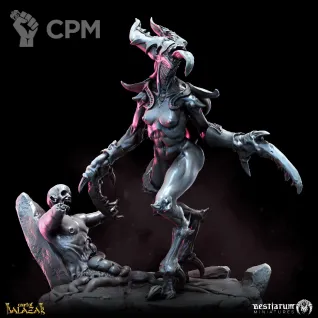 Описание картинки Daemonettes of Slaanesh от Daniilfedyakov по цене 870руб | Свободный Рынок Миниатюр - СРМ