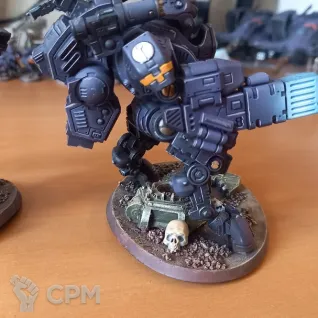 Описание картинки T'au Ghostkeel Battlesuits (#SC-08) от Scope по цене 4 800руб | Свободный Рынок Миниатюр - СРМ