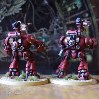 Описание картинки Adeptus Mechanicus Kastelan Robots and Tech-Priest от Biosphere по цене 8 500руб | Свободный Рынок Миниатюр - СРМ