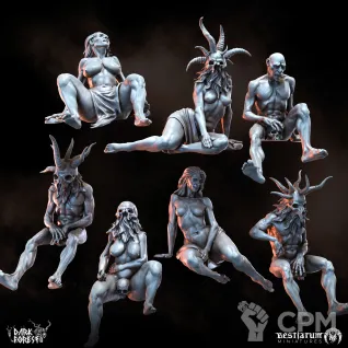 Описание картинки Languid Worshippers от Naggaroth Night по цене 150руб | Свободный Рынок Миниатюр - СРМ