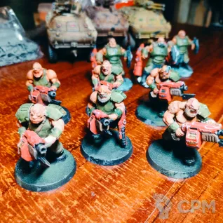 Описание картинки Ogryn + Bulgryn от Plebs_Print по цене 2 000руб | Свободный Рынок Миниатюр - СРМ