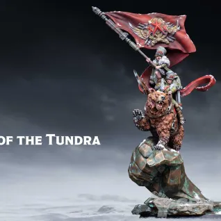 Описание картинки Oath of the Tundra от Manufactorum76 по цене 2 000руб | Свободный Рынок Миниатюр - СРМ