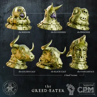 Описание картинки Greed Eater от Manufactorum76 по цене 750руб | Свободный Рынок Миниатюр - СРМ