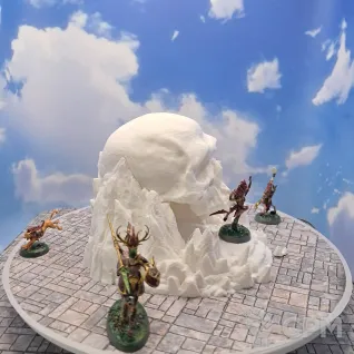 Описание картинки Террейн ДнД и warhammer "Пещера Черепа" (0027) от Студия  по цене 1 950руб | Свободный Рынок Миниатюр - СРМ