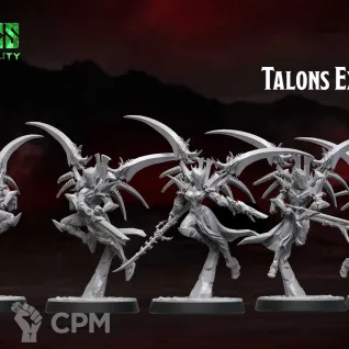 Описание картинки Talons Extras от Manufactorum76 по цене 850руб | Свободный Рынок Миниатюр - СРМ