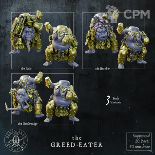 Описание картинки Greed Eater от Manufactorum76 по цене 750руб | Свободный Рынок Миниатюр - СРМ