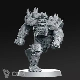 Описание картинки Blood Bawl - ORC Team от 3Д печать миниатюр по цене 2 963руб | Свободный Рынок Миниатюр - СРМ