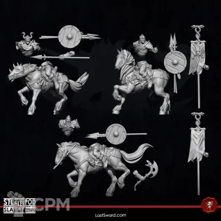 Описание картинки norsca horseman от Daniilfedyakov по цене 1 400руб | Свободный Рынок Миниатюр - СРМ