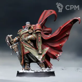 Описание картинки Valhalla Commissar. от Shizoface по цене 200руб | Свободный Рынок Миниатюр - СРМ