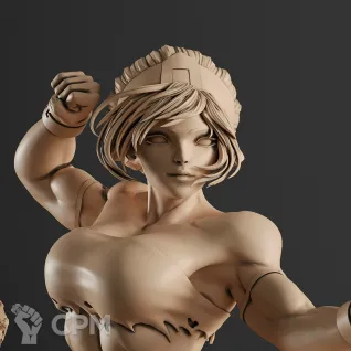 Описание картинки Toph + Futa Фигурка (Avatar: The Last Airbender) от GAS3TXD  по цене 4 400руб | Свободный Рынок Миниатюр - СРМ
