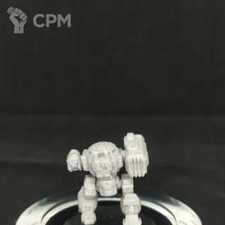 Описание картинки Urbanmech UM-R68 (30 тонн) от Dwarf Pirate Foundry по цене 450руб | Свободный Рынок Миниатюр - СРМ