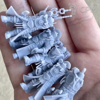 Описание картинки Solar Auxilia squad от 3D Wargaming по цене 1 750руб | Свободный Рынок Миниатюр - СРМ