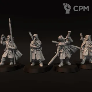 Описание картинки Ranger Characters от Manufactorum76 по цене 2 000руб | Свободный Рынок Миниатюр - СРМ