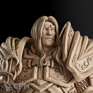 Описание картинки Arthas Menethil Фигурка (World of Warcraft) от GAS3TXD  по цене 4 200руб | Свободный Рынок Миниатюр - СРМ