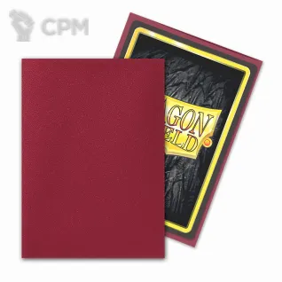 Описание картинки Протекторы Dragon Shield - Dragon Shield Protector - Matte Blood Red (100шт) от Дауран по цене 1 100руб | Свободный Рынок Миниатюр - СРМ