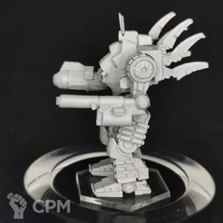 Описание картинки Зевс-Х ZEU-X4 (80 тонн) от Dwarf Pirate Foundry по цене 350руб | Свободный Рынок Миниатюр - СРМ