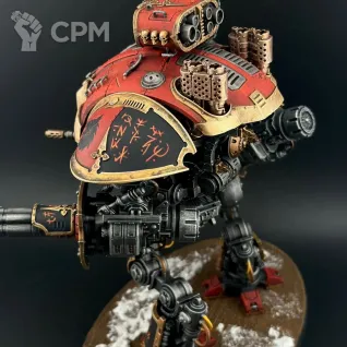 Описание картинки Армия Chaos Knights от Kisinamorda по цене 160 000руб | Свободный Рынок Миниатюр - СРМ