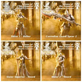 Описание картинки Talons of the Emperor Kill Team от AxeL's Forge по цене 250руб | Свободный Рынок Миниатюр - СРМ