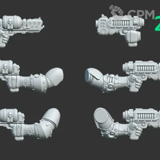 Описание картинки Black Templars Guns от Kapers Point по цене 44руб | Свободный Рынок Миниатюр - СРМ