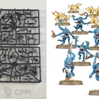Описание картинки Blue Horrors / Brimstone Horrors от zurdo по цене 4 000руб | Свободный Рынок Миниатюр - СРМ