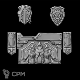 Описание картинки Armour model Imptek type Arcanum от LDBits по цене 930руб | Свободный Рынок Миниатюр - СРМ