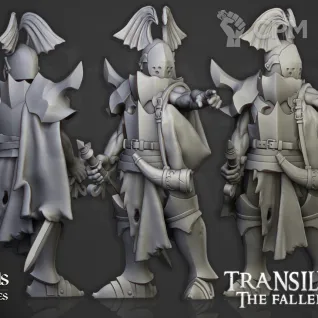 Описание картинки Vampire Neophytes Command Grupe от 3DPrintClub по цене 150руб | Свободный Рынок Миниатюр - СРМ