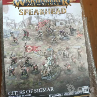 Описание картинки Spearhead: Cities of Sigmar – Zenestra's Zealots от TRNK по цене 13 000руб | Свободный Рынок Миниатюр - СРМ