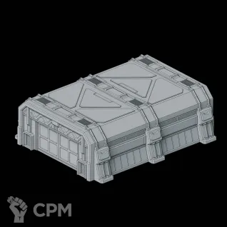 Описание картинки Хранилище от Dwarf Pirate Foundry по цене 300руб | Свободный Рынок Миниатюр - СРМ