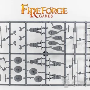 Описание картинки FF013 Byzantine Spearmen от Base 28 по цене 3 000руб | Свободный Рынок Миниатюр - СРМ