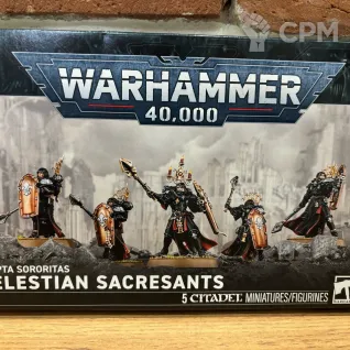 Описание картинки Celestian Sacresants от WarhammerBaby по цене 6 130руб | Свободный Рынок Миниатюр - СРМ