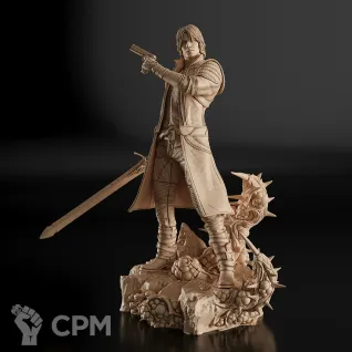 Описание картинки Dante Фигурка (Devil May Cry) от GAS3TXD  по цене 3 600руб | Свободный Рынок Миниатюр - СРМ