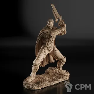 Описание картинки Anduin Wrynn Фигурка (World of Warcraft) от GAS3TXD  по цене 4 100руб | Свободный Рынок Миниатюр - СРМ