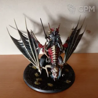 Описание картинки Vampire Lord on Zombie Dragon от Петров Никита по цене 5 000руб | Свободный Рынок Миниатюр - СРМ
