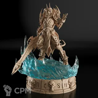 Описание картинки Draenei Death Knight Фигурка (World of Warcraft) от GAS3TXD  по цене 4 600руб | Свободный Рынок Миниатюр - СРМ