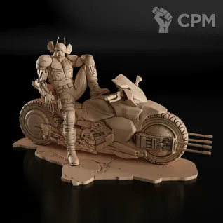 Описание картинки Modo Фигурка (Biker Mice from Mars) от GAS3TXD  по цене 5 400руб | Свободный Рынок Миниатюр - СРМ