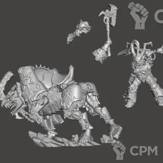Описание картинки Lord invocatus - Скан от MrMetalHorror по цене 450руб | Свободный Рынок Миниатюр - СРМ