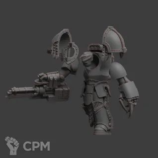 Описание картинки Saturnine Terminator squad от Хижина Мопса по цене 1 200руб | Свободный Рынок Миниатюр - СРМ
