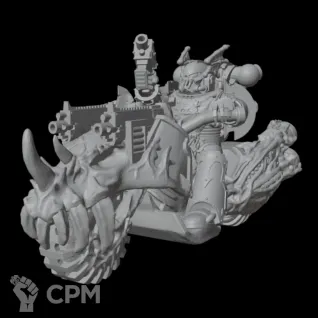 Описание картинки Night Lords Biker 1 от Стальные Небеса по цене 450руб | Свободный Рынок Миниатюр - СРМ