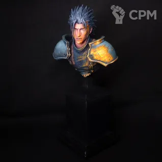 Описание картинки Zack FF7 от sleer40k по цене 20 000руб | Свободный Рынок Миниатюр - СРМ