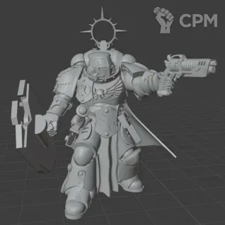 Описание картинки Bladeguard Ancient от MrMetalHorror по цене 350руб | Свободный Рынок Миниатюр - СРМ