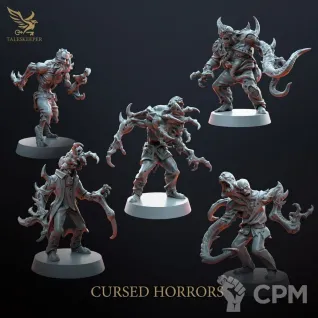 Описание картинки Poxwalkers от MrMetalHorror по цене 750руб | Свободный Рынок Миниатюр - СРМ