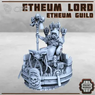 Описание картинки Tech priest enginseer от MrMetalHorror по цене 250руб | Свободный Рынок Миниатюр - СРМ