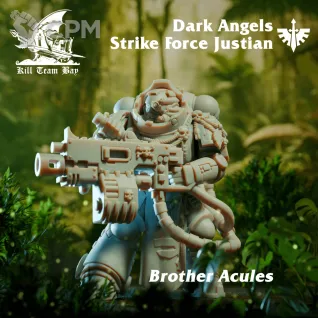 Описание картинки Strike Force Justian (Dark Angels) от Kill Team Bay от 0.n1 Studio по цене 700руб | Свободный Рынок Миниатюр - СРМ