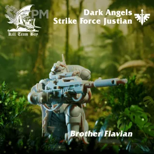 Описание картинки Strike Force Justian (Dark Angels) от Kill Team Bay от 0.n1 Studio по цене 700руб | Свободный Рынок Миниатюр - СРМ