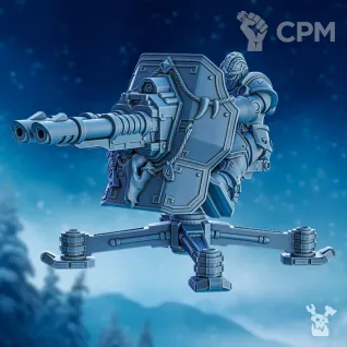 Описание картинки Space Wolves Firestrike Servo-turret от MrMetalHorror по цене 800руб | Свободный Рынок Миниатюр - СРМ