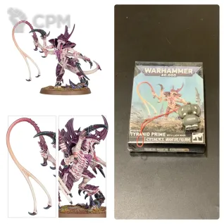 Описание картинки Tyranid Prime with Lash Whip от ZvZ Bitz Shop по цене 3 900руб | Свободный Рынок Миниатюр - СРМ