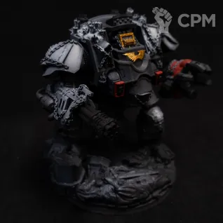 Описание картинки Dreadnought black templars от Dark Craft Hobby по цене 2 650руб | Свободный Рынок Миниатюр - СРМ