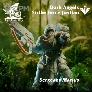 Описание картинки Strike Force Justian (Dark Angels) от Kill Team Bay от 0.n1 Studio по цене 700руб | Свободный Рынок Миниатюр - СРМ