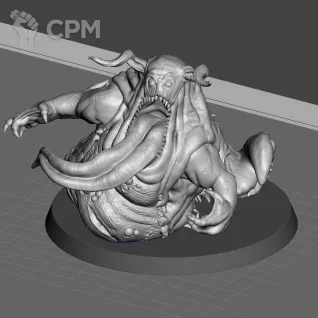 Описание картинки Beast of Nurgle от 3Д печать миниатюр по цене 947руб | Свободный Рынок Миниатюр - СРМ